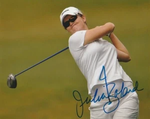 JULIA BOLAND SIGNED LPGA GOLF 8x10 PHOTO #1 Autograph PROOF - Picture 1 of 2