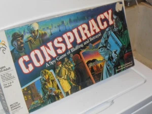 Vtg. 1982 "Conspiracy" Milton Bradley Board Game - Picture 1 of 6
