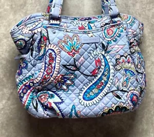 Vera Bradley Glenna Satchel Paisley Quilted Shoulder Bag Purse - Picture 1 of 10