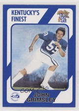 1989 Collegiate Collection Kentucky Wildcats Kentucky's Finest John Grimsley