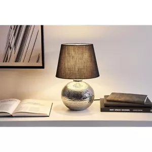 Paulmann Luce da Tavolo Lampada Toccare Of Argento Nero/Argento Max. 20W E14 - Foto 1 di 8