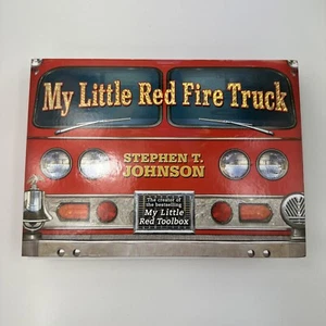 My Little Red Fire Truck by Stephen T. Johnson (English) Hardcover Book - Picture 1 of 6