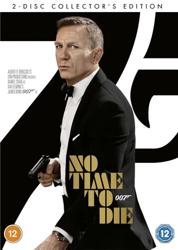 No Time to Die DVD (2021) Daniel Craig, Fukunaga (DIR) cert 12 2 discs - Image 1 of 2
