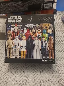 RARE Star Wars Vintage Figures Collector's Buffalo Puzzle 1000 Pieces Jigsaw - Picture 1 of 3