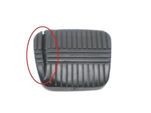 ** 89-94 Nissan 240SX Clutch Pedal Rubber Cover Pad OEM #3 - Bild 1 von 2