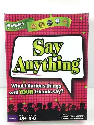 Say Anything Party Game What Would Your Friends Say New Sealed - Image 1 of 2