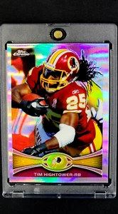 2012 Topps Chrome Refractor #184 Tim Hightower *Great Looking Football Card* - Picture 1 of 10