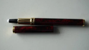 Edler Stift rot/braun gemasert/Gold Funktion unbekannt - Bild 1 von 2