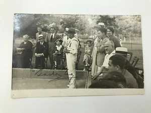 Autogramm PIETRO BADOGLIO (†1956)-Marschall Italien-Mussolini-Privatfoto-Karte - Picture 1 of 4