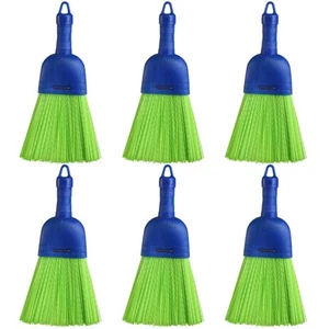 6 Pcs Whisk Broom Poly Fiber Handheld Brush Hand Brush Outdoor Car Broom with... - Picture 1 of 6