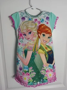 Disney Frozen Elsa Anna Nightgown Pajama 3T - Picture 1 of 3