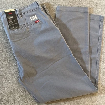 NEW Levi's Men's XX Chino EZ Taper Stretch Pants Blue Size 38x30 New With Tags - Image 1 of 4