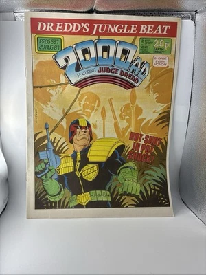 2000AD Prog 537 - 29th Aug 1987 Judge Dredd, Zenith, Universal Soldier (VF) - Image 1 of 2