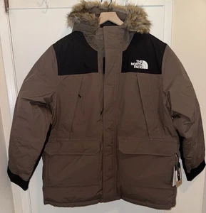 The North Face McMurdo Hooded Parka Men’s Size XXL Smokey Brown/Black - Picture 1 of 17