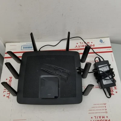 Linksys EA9500 V1.1 Tri-Band Router with Power Supply Bundle Tested Working - Image 1 of 4