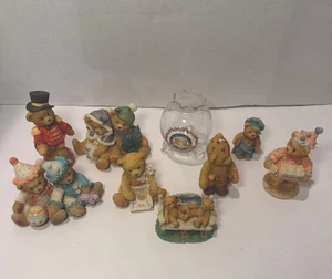 Konvolut 9 Vintage Cherished Teddies - zufälliges Lot - Bild 1 von 4