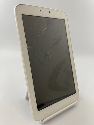 Alcatel One TouchPop 7S P330X White Android Tablet Cracked Spares & Repairs #D - Image 1 of 4