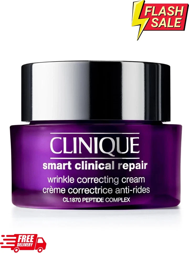 New Clinique Smart Clinical Repair Wrinkle Correcting Cream 1.7 oz/50 ml New - Image 1 of 3