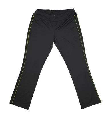 Tangerine Pants Womens Large Graphite Green Yoga Athletic Trim F7530KK676/S - Image 1 of 4