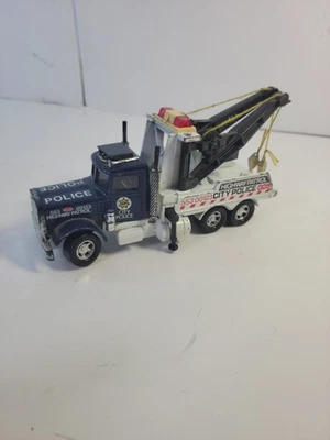 Vintage 1978 Matchbox Super Kings City Police Patrol Peterbilt Tow Truck  - Image 1 of 4