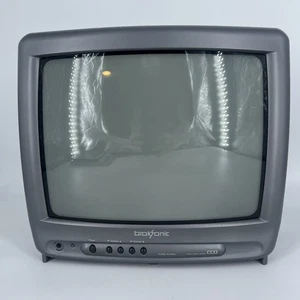 Broksonic 13” CRT TV CTGV-4563TT Tested and Working NO REMOTE RETRO GAMING - Picture 1 of 11