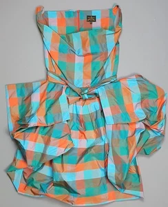 Vivienne Westwood Tartan Kleid Größe 10 Kariert Fit and Flare Hochzeit Kreuzfahrt Rennen - Bild 1 von 8
