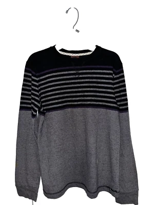 Hawk футболка подростков 14-16 многоцветный в полоску поликоттон обычный крой длинным рукавом - Изображение 1 из 4