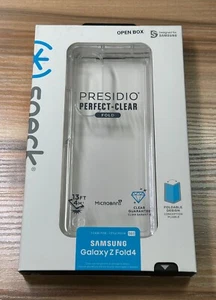 Open Box Speck Presidio Perfect-Clear Fold Case for Samsung Z Fold4 - Picture 1 of 5