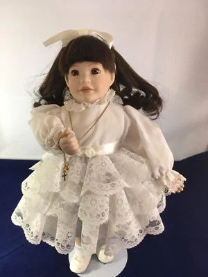 Ashton Drake Doll Ann Marie 14" 1993 W/Stand - Image 1 of 4