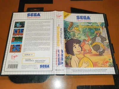 ## Complete Mint: Sega Master System - Disney´S the Jungle Book ## - Image 1 of 2