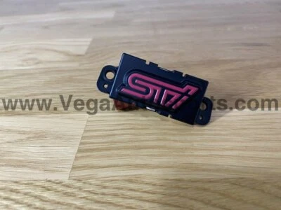 Shift Panel Plate 'STI' Illumination Plate to suit Subaru Impreza GRB GVB 2008-2 - Image 1 of 4