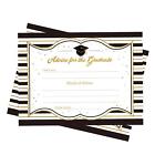 Omgouue Graduation Party Advice Wishes CardsGrad Congrats Supplies for Class ...