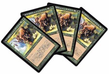 4 POSSESSED CENTAUR Japanese NM Torment x4 MTG !  VHTF