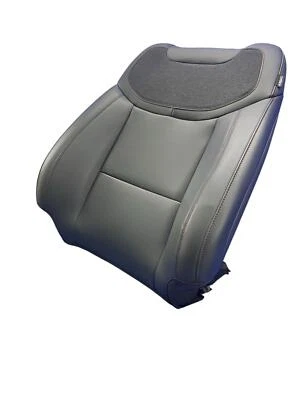 2025 FORD EXPLORER FRONT LEFT UPPER HEATED SEAT CUSHION DARK GRAY LEATHER OEM - Image 1 of 4