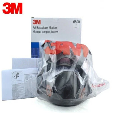 6800 Full Face Reusable Respirator Size Medium Full Face Gas Mask - Image 1 of 3