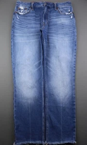 Women's Abercrombie and Fitch Jeans Simone High Rise Slim Size 31/12 (Msr 31x27) - Picture 1 of 9