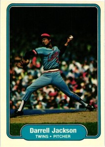 1982 Fleer Set Break #555 Darrell Jackson NRMT - Free shipping