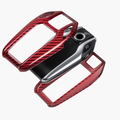 Capa chaveiro de carro fibra de carbono para BMW 5 7 I8 G12 G30 X3 X4 X5 730Li 740i - Imagem 1 de 4