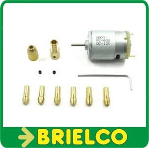 MINI MOTOR PARA TALADRO 10 BROCAS 0,8-2,5MM 4 PINZAS 2,3MM 12V BD10211 - Imagen 1 de 1