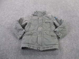 Diesel Jacket Boys S Gray Work Barn Hiking Logo Outdoor Running Track Adult - Picture 1 of 11