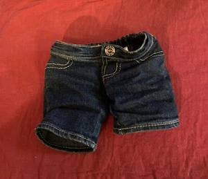 Build A Bear Blue Denim Jeans BABW Pants For Outfit Excellent Condition - Picture 1 of 3