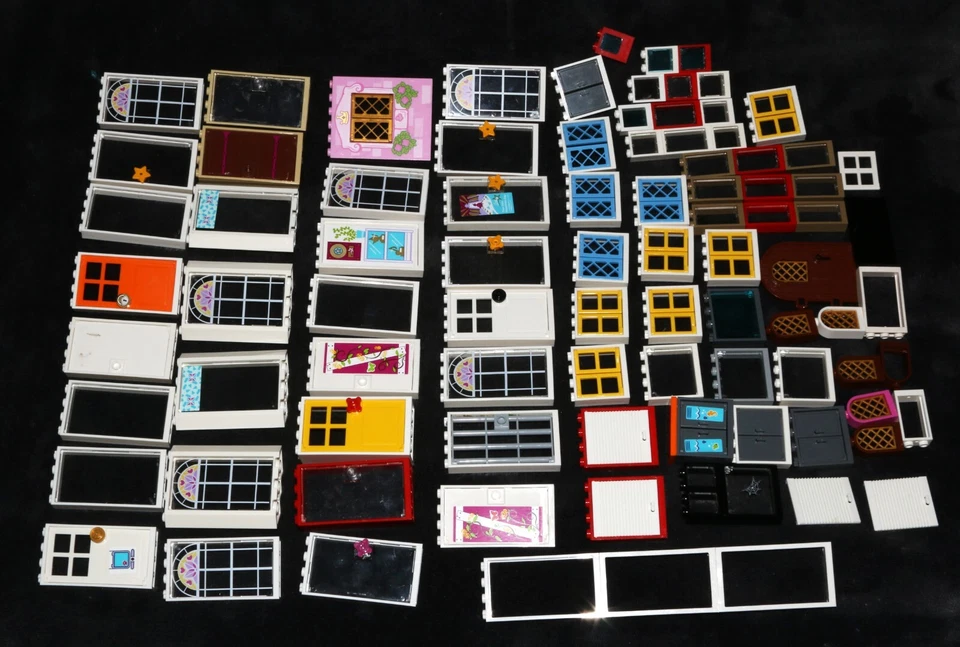 LOTE LEGO A GRANEL: Friends puertas ventanas marcos blancos castillo 28327 Foto 1 de 4