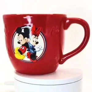 Hallmark Disney Mickey Mouse Minnie Mouse rot Kaffee Tee Becher Tasse 16 Unzen - Bild 1 von 8