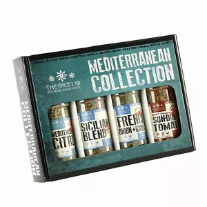 The Spice Lab Mediterranean Seasoning Collection - 4 Flavors/Shaker Jars - 2051 - Picture 1 of 8