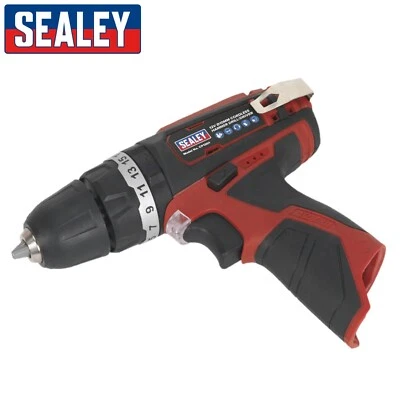 Sealey CP1201 12V SV12 Series Ø10mm Cordless Hammer Drill/Driver - Body Only - Image 1 of 4