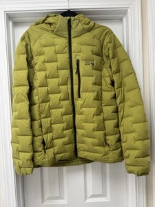 Mountain Hardwear Stretch Down Goose Down Puffer Jacket Hoody ~ Medium - Picture 1 of 3
