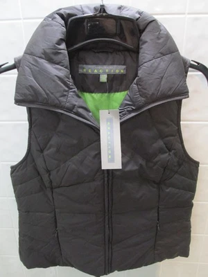 KENNETH COLE REACTION VEST WOMENS SM BROWN G-III DOWN FEATHER MACHINE WASH NWT! - Image 1 of 4