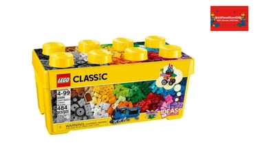 🧱 LEGO Classic 10696 Creative Brick Box 484pcs 🌈 Brand New ✨ Free Shipping 🌍 - Image 1 of 4