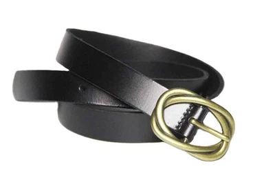 Cinturón de cuero genuino negro Lucky Brand para mujer talla pequeña Foto 1 de 2