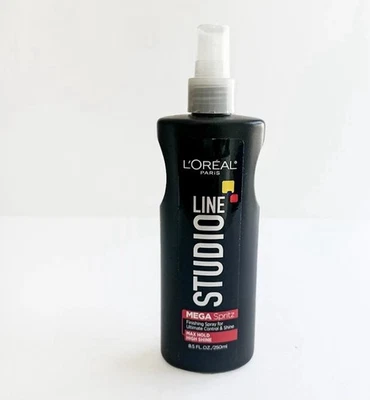 L'Oréal Loreal Paris Mega Spritz Studio Line Finishing Hair Spray  8.5 oz - NEW - Image 1 of 3